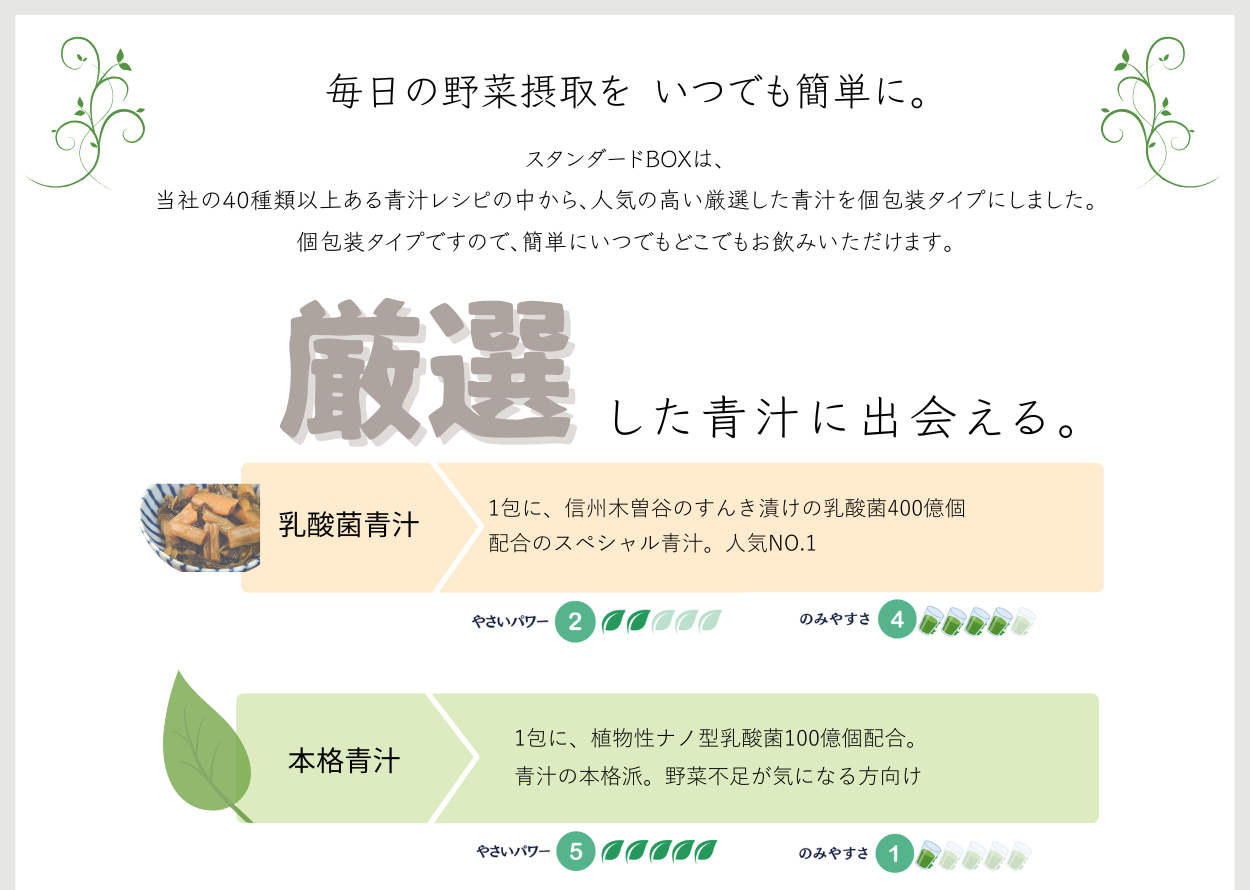 スタンダードBOX